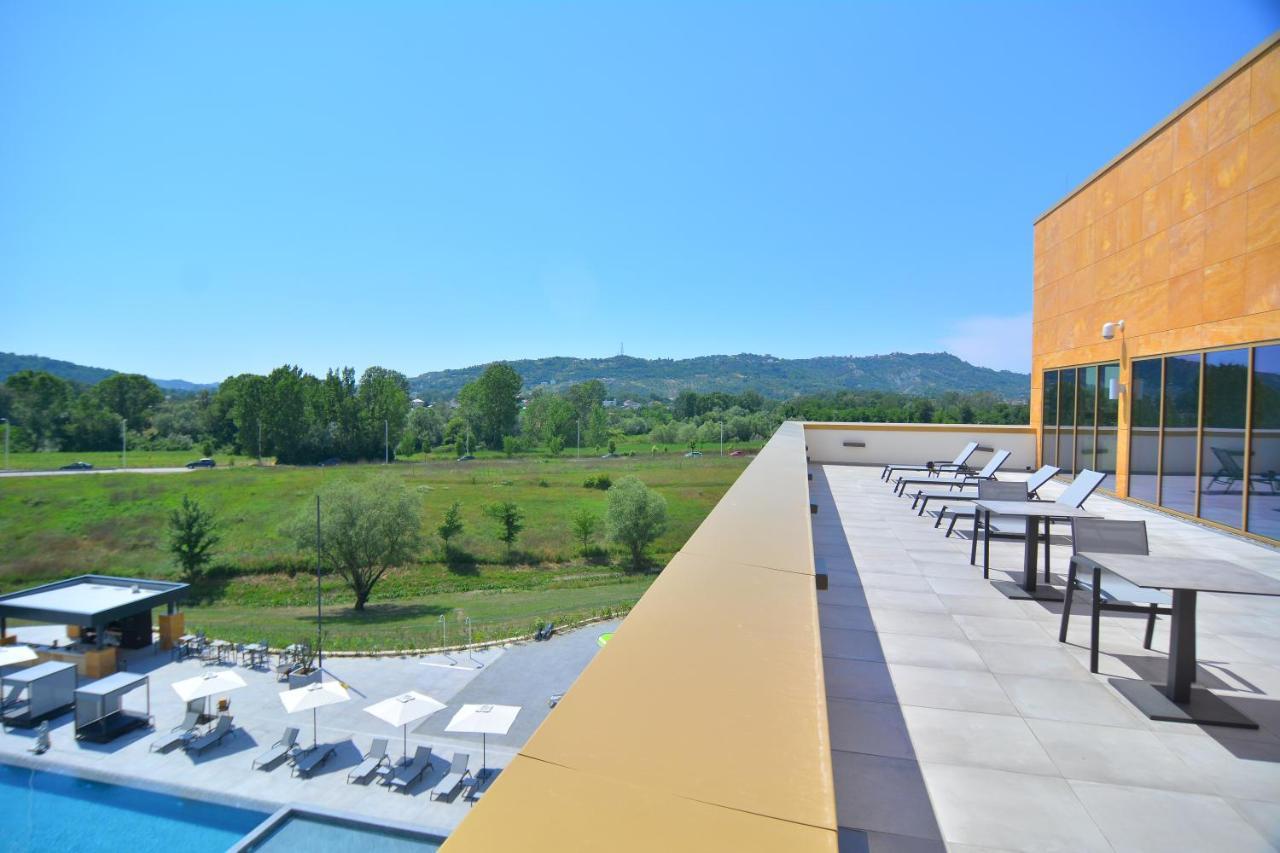 Mk Hotel Tirana Rinas Exterior photo View from the rooftop